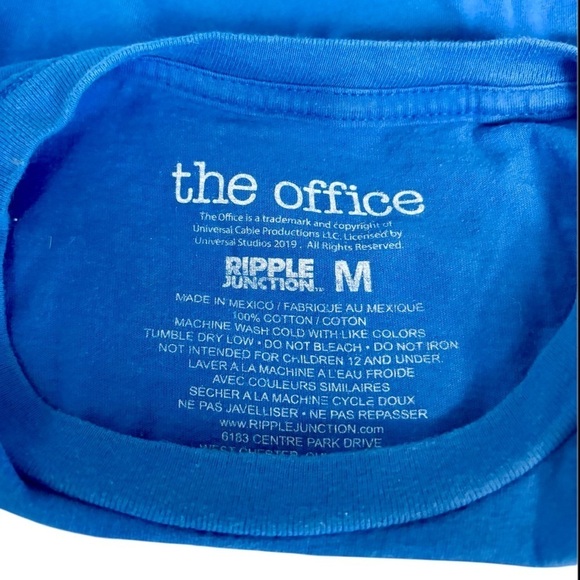 V🌺DUNDER MIFFLIN LOT/BUNDLE (2)The Office -DunderMifflin Inc Paper Co.TeeShirts - Picture 3 of 9